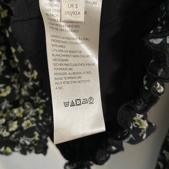 Free People Rose Valley Off-the-Shoulder Blouse Top - Picture 8 of 8